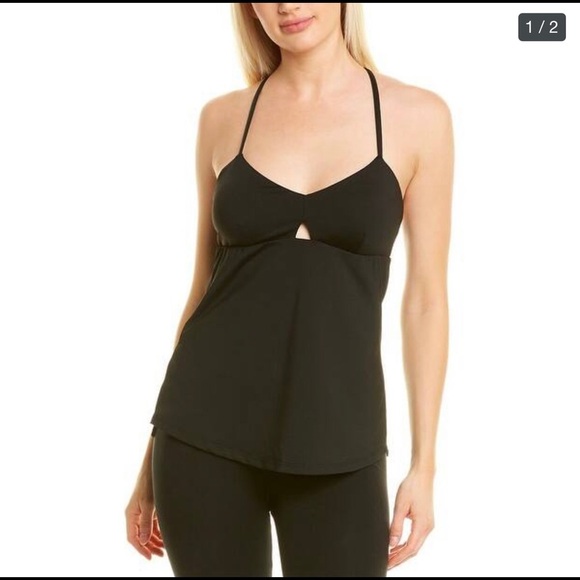 $128 Michi Medusa Black Tank Top in Black Small - Picture 2 of 6